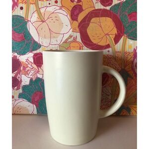 Starbucks‎ Coffee Mug Cup Soft Yellow Color Solid 2011 Retired 12 Ounces